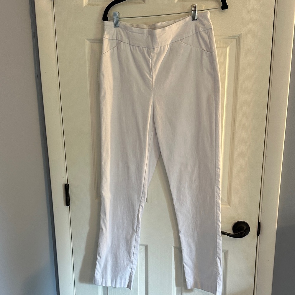Tribal Women's Crisp White Straight Leg Pants